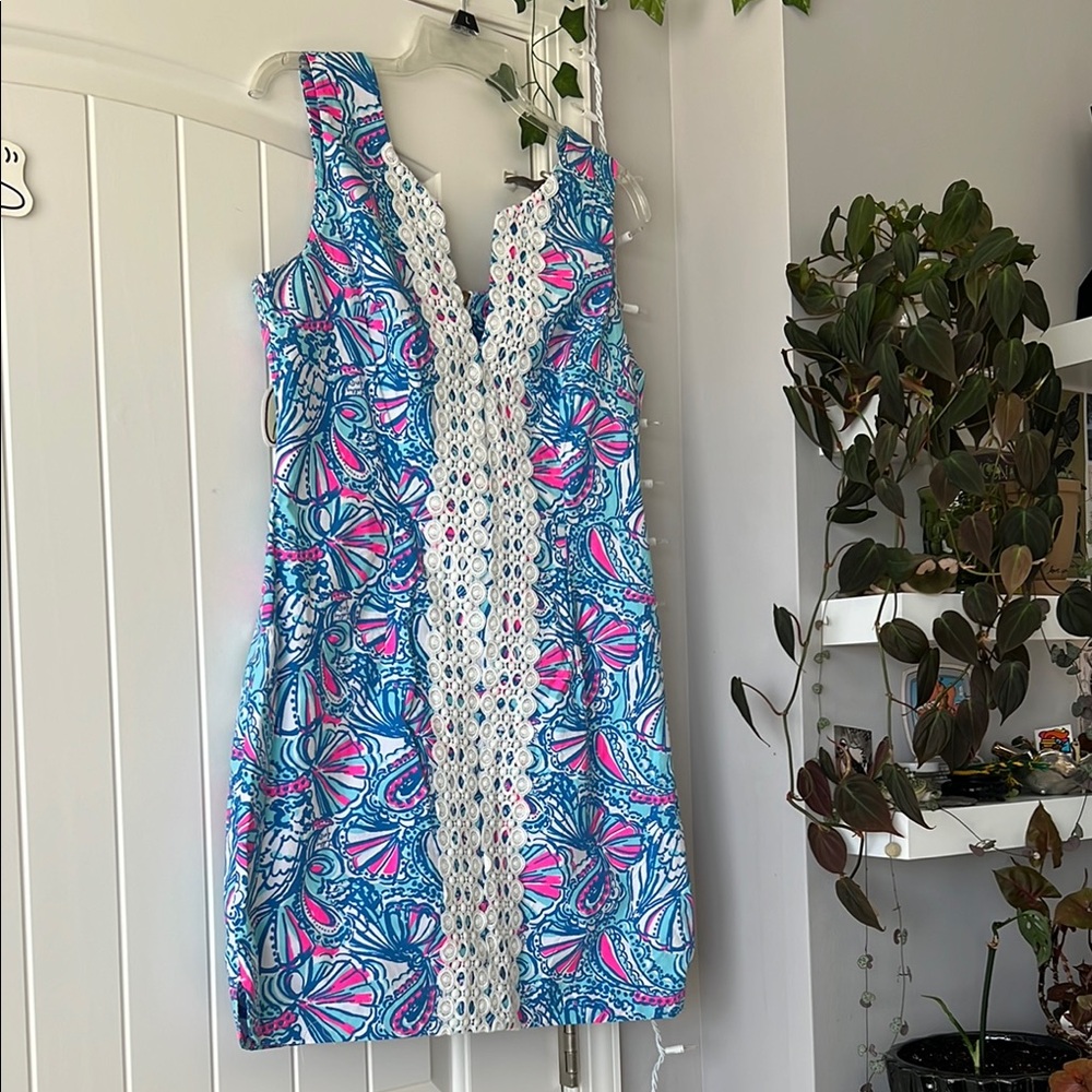 Lilly Pulitzer Vibrant Floral Sleeveless Dress